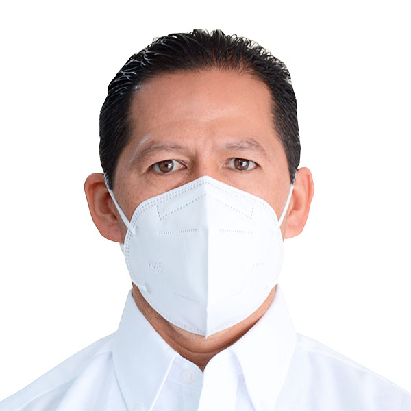 Respirador Desechable para Polvos y Neblinas KN95 Plegable (Pieza) Blanco - 2